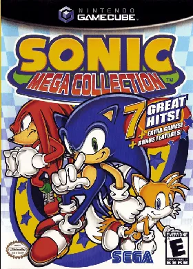 Sonic Mega Collection box cover front